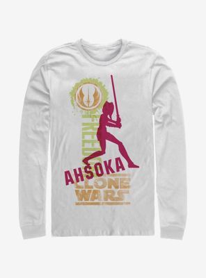 Star Wars: The Clone Wars Freedom Ahsoka Long-Sleeve T-Shirt