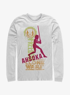 Star Wars: The Clone Wars Freedom Ahsoka Long-Sleeve T-Shirt