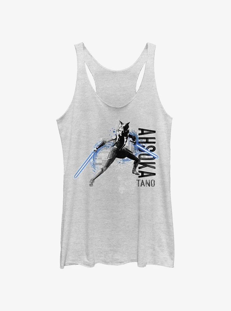 Star Wars: The Clone Wars Ahsoka Collage Womens Tank Top