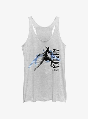 Star Wars: The Clone Wars Ahsoka Collage Womens Tank Top