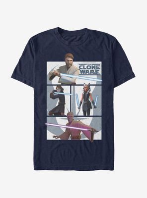 Star Wars: The Clone Wars Ahsoka Heroes Jedi T-Shirt