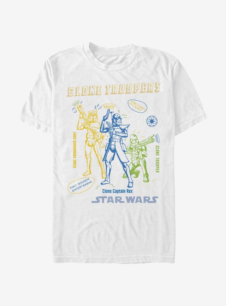 Star Wars: The Clone Wars Doodle Trooper T-Shirt