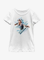 Star Wars: The Clone Wars Ahsoka Angled Youth Girls T-Shirt