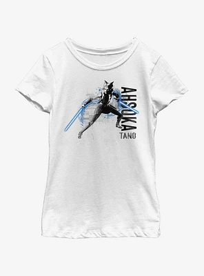Star Wars: The Clone Wars Ahsoka Collage Youth Girls T-Shirt