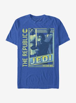 Star Wars: The Clone Wars Jedi Group T-Shirt