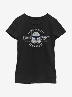 Star Wars: The Clone Wars Army Emblem Youth Girls T-Shirt