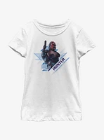 Star Wars: The Clone Wars Hunter Angled Youth Girls T-Shirt