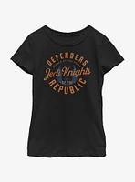 Star Wars: The Clone Wars Jedi Knights Emblem Youth Girls T-Shirt
