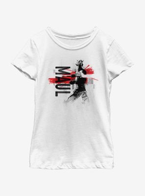 Star Wars: The Clone Wars Maul Collage Youth Girls T-Shirt