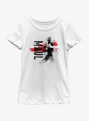 Star Wars: The Clone Wars Maul Collage Youth Girls T-Shirt