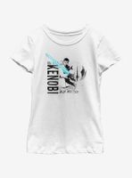 Star Wars: The Clone Wars Kenobi Collage Youth Girls T-Shirt