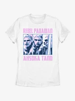 Star Wars: The Clone Wars Ahsoka Rebel Box Up Womens T-Shirt