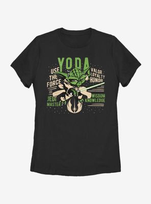 Star Wars: The Clone Wars Yoda Womens T-Shirt