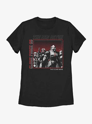 Star Wars: The Clone Wars Bad Batch Womens T-Shirt