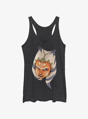 Star Wars: The Clone Wars Ahsoka Face Womens Tank Top
