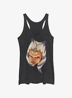 Star Wars: The Clone Wars Ahsoka Face Womens Tank Top
