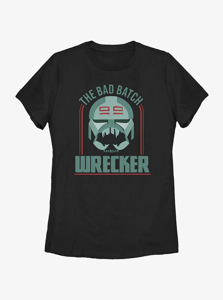 Star Wars: The Clone Wars Bad Batch Badge Womens T-Shirt