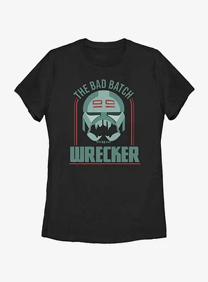 Star Wars: The Clone Wars Bad Batch Badge Womens T-Shirt