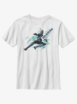 Star Wars: The Clone Wars Bo-Katan Angled Youth T-Shirt