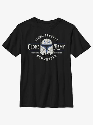 Star Wars: The Clone Wars Army Emblem Youth T-Shirt