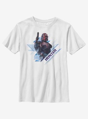 Star Wars: The Clone Wars Hunter Angled Youth T-Shirt