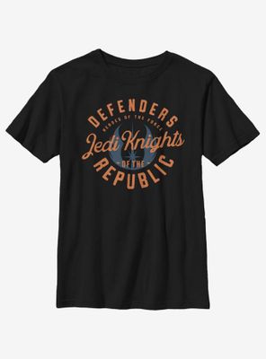 Star Wars: The Clone Wars Jedi Knights Emblem Youth T-Shirt