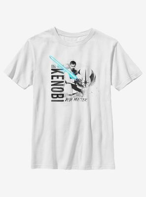 Star Wars: The Clone Wars Kenobi Collage Youth T-Shirt