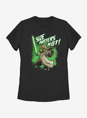 Star Wars: The Clone Wars Yoda Matters Not Womens T-Shirt