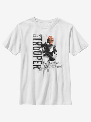 Star Wars: The Clone Wars Trooper Running Youth T-Shirt