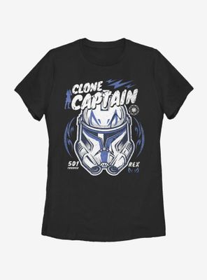 Star Wars: The Clone Wars Captain Rex Womens T-Shirt