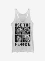 Star Wars: The Clone Wars Force Users Womens Tank Top