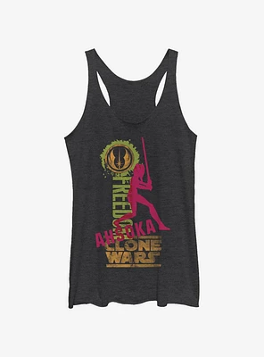 Star Wars: The Clone Wars Freedom Ahsoka Womens Tank Top