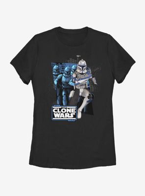Star Wars: The Clone Wars Captain Rex Trooper Womens T-Shirt