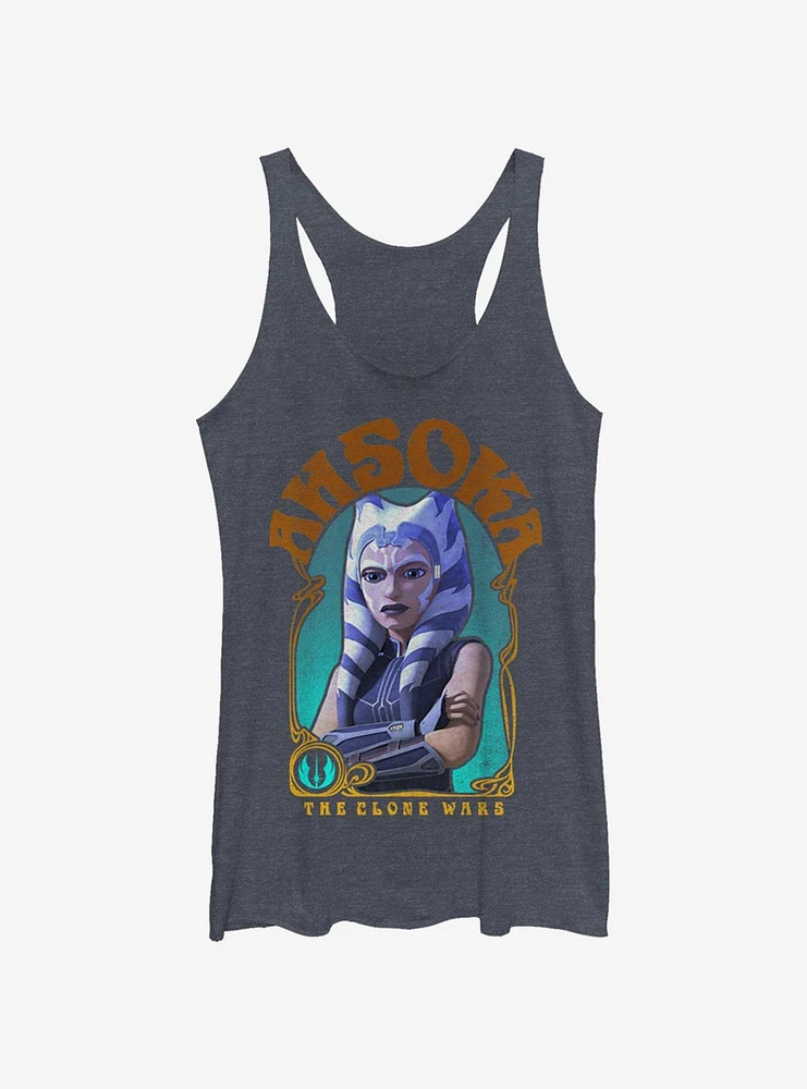 Star Wars: The Clone Wars Ahsoka Nouveau Womens Tank Top