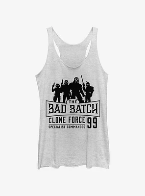 Star Wars: The Clone Wars Bad Batch Emblem Womens Tank Top