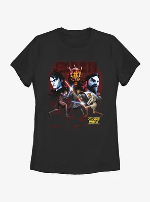 Star Wars: The Clone Wars Veruses Mode Womens T-Shirt