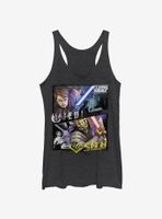 Star Wars: The Clone Wars Bad Side Panel Womens Tank Top