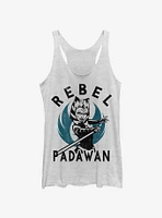 Star Wars: The Clone Wars Ahsoka Rebel Padawan Womens Tank Top