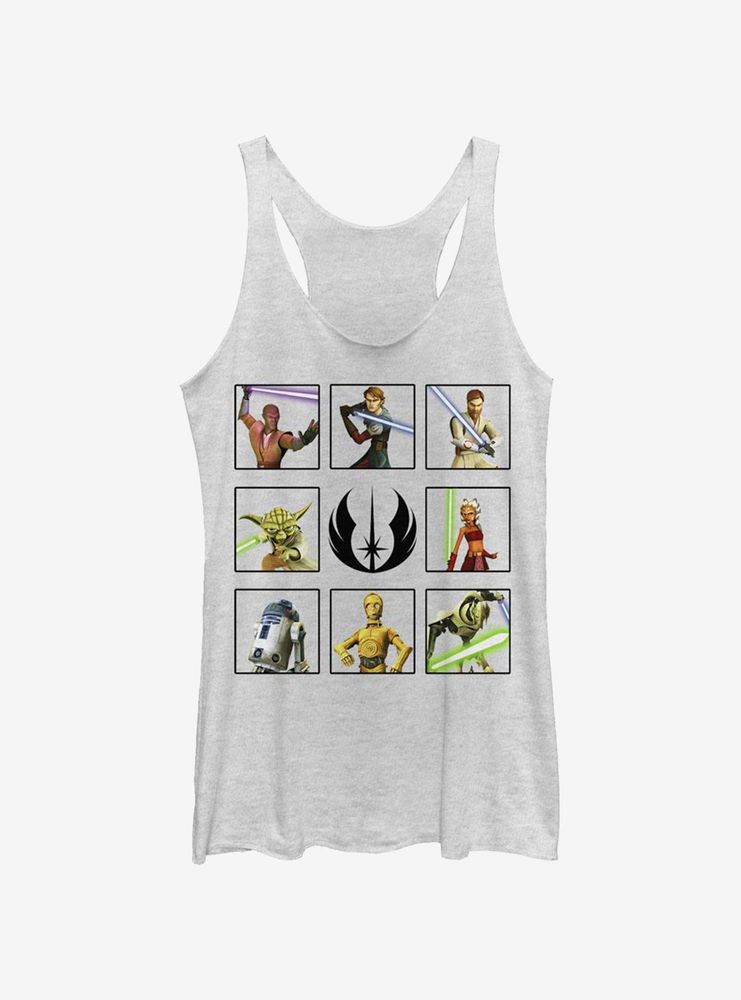 Star Wars: The Clone Wars Box Up Womens Tank Top