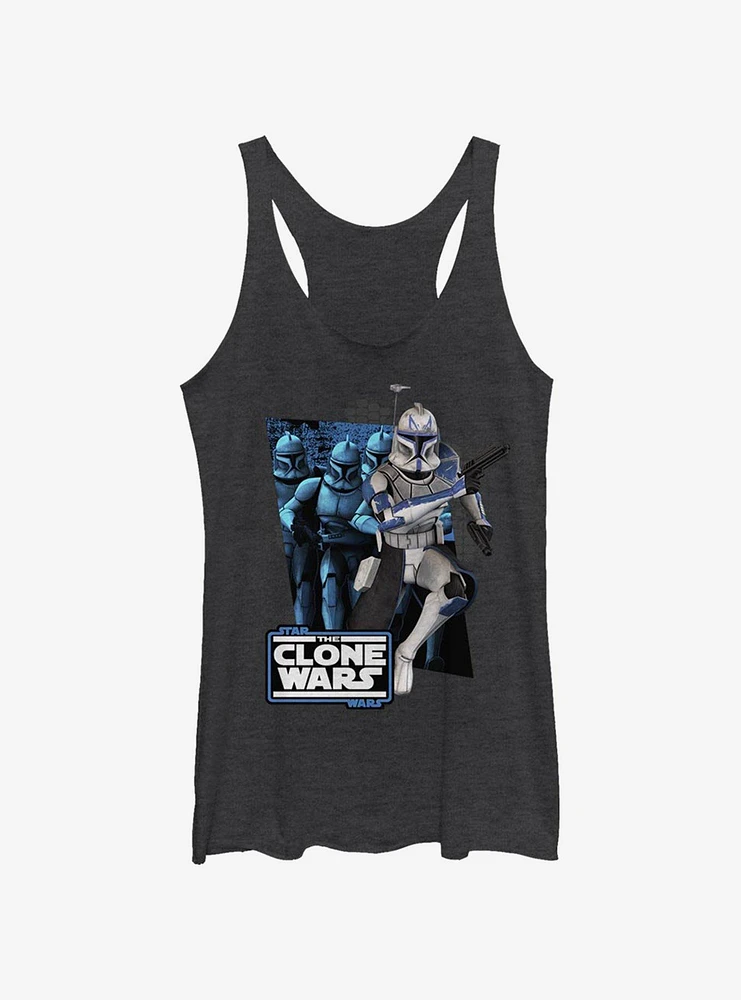 Star Wars: The Clone Wars Captain Rex Trooper Womens Tank Top