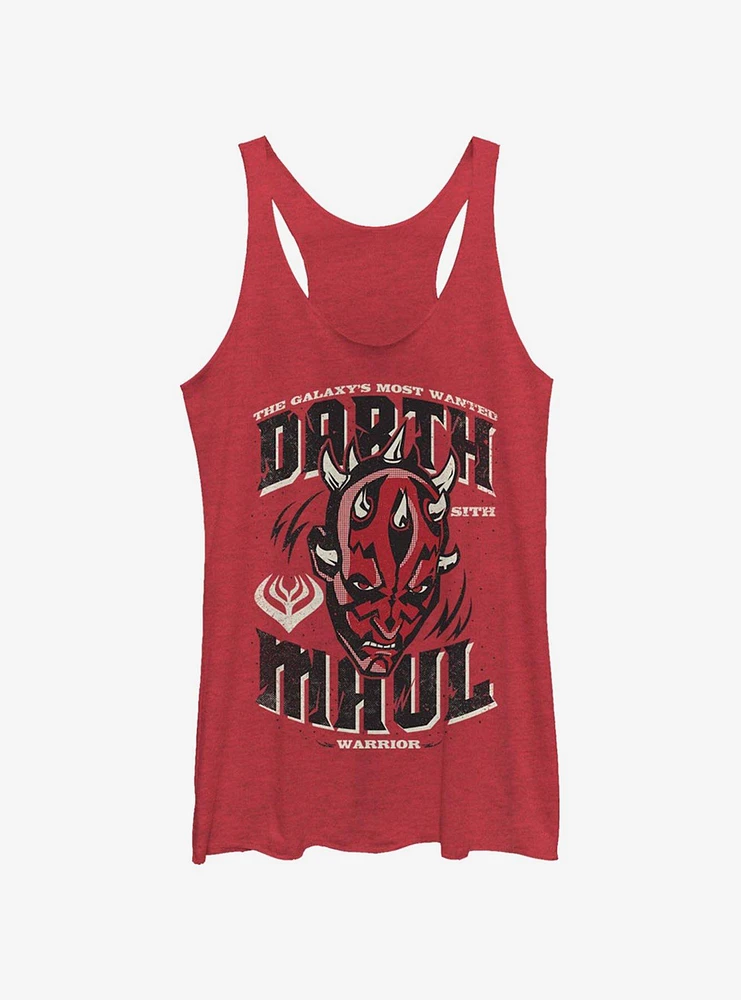 Star Wars: The Clone Wars Darth Maul Womens Tank Top