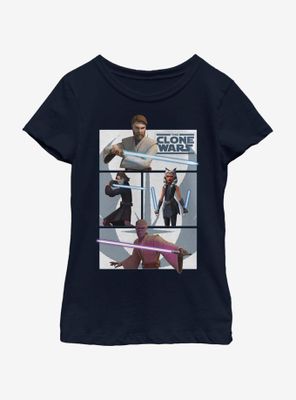 Star Wars: The Clone Wars Ahsoka Heroes Jedi Youth Girls T-Shirt