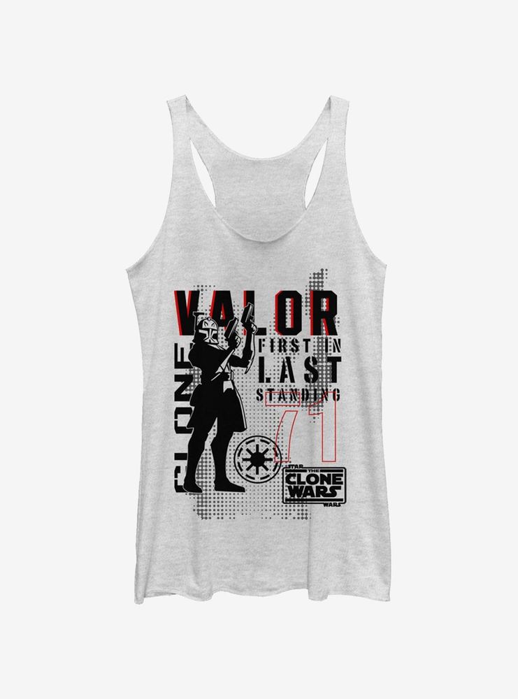 Star Wars: The Clone Wars Valor Troop Womens Tank Top