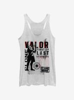 Star Wars: The Clone Wars Valor Troop Womens Tank Top