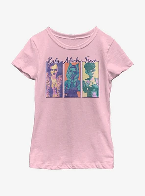 Star Wars: The Clone Wars Ahsoka Girl Gang Youth Girls T-Shirt