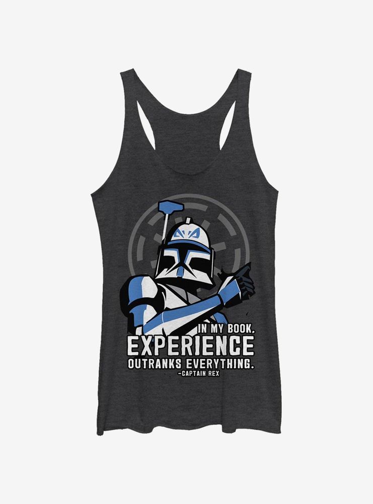 Star Wars: The Clone Wars Outranks Everything Womens Tank Top