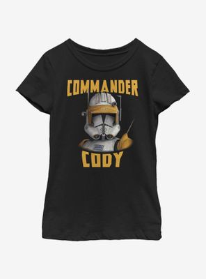 Star Wars: The Clone Wars Commander Cody Helmet Youth Girls T-Shirt