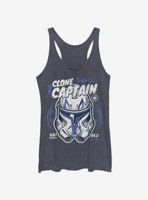 Star Wars: The Clone Wars Captain Rex Womens Tank Top