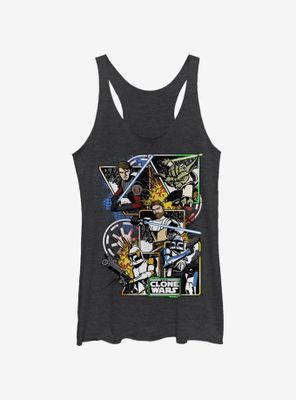 Star Wars: The Clone Wars Great Power Womens Tank Top