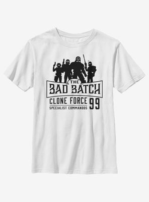 Star Wars: The Clone Wars Bad Batch Emblem Youth T-Shirt